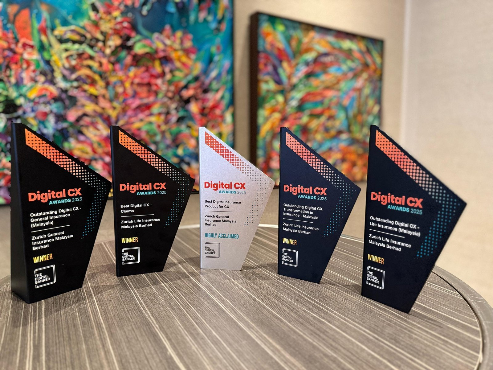 Digital CX Awards Trophies