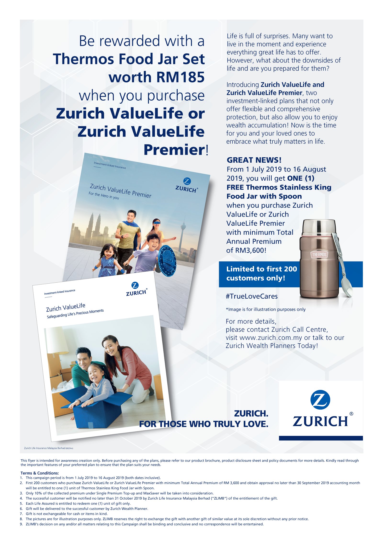 Zurich ValueLife Early Bird Contest